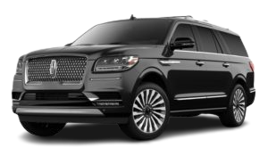 Luxury Lincoln Navigator Black SUV 7 Passengers Exterior
