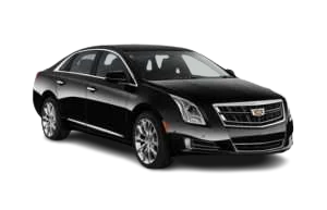 Berthoud black Cadillac XTS executive sedan